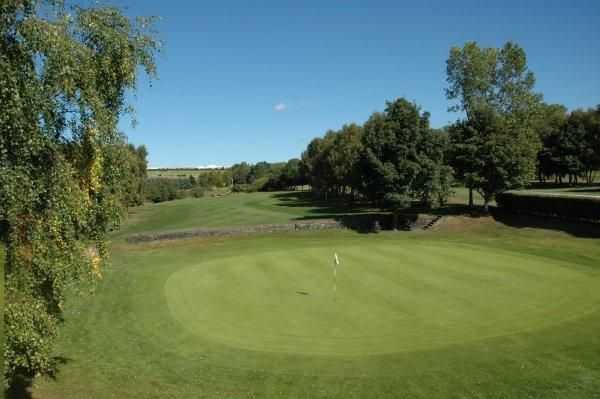 A look at the tricky 2nd from Howley Hall Golf Club