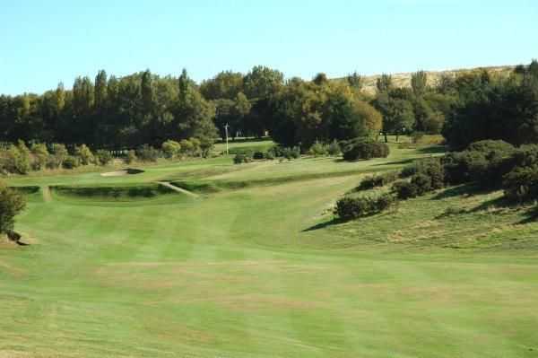 The long par-5 6th from Howley Hall Golf Club