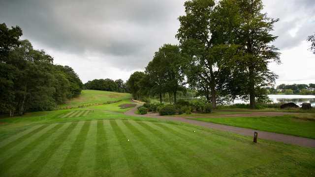 A stunning view of the Mere golf course