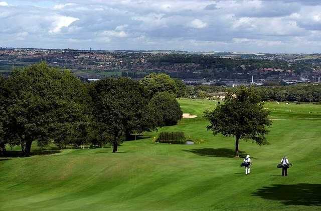 Fantastic views from the undulating fairways at Dewsbury District Golf Club