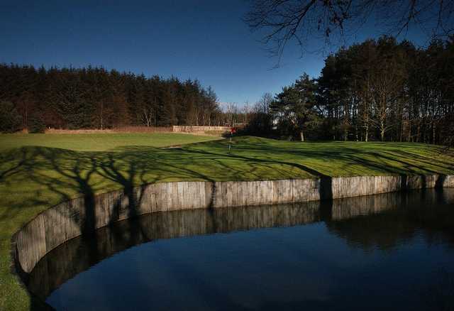 Water hazard to avoid at Deer Park Golf and Country Club