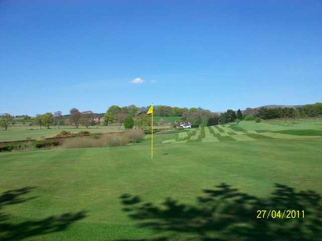 A look back from the green at Thornhill Golf Club