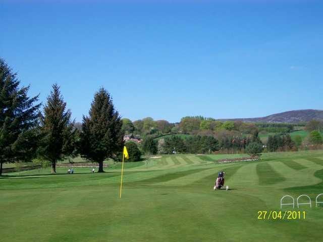 A look back down the fairway at Thornhill Golf Club