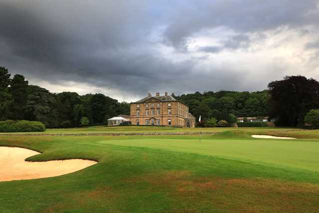 The 9th hole on the Filly Course