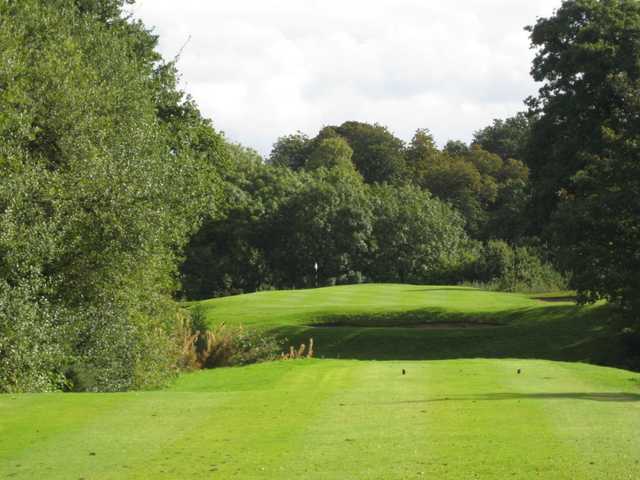 A view down the fairway at the Bromborough