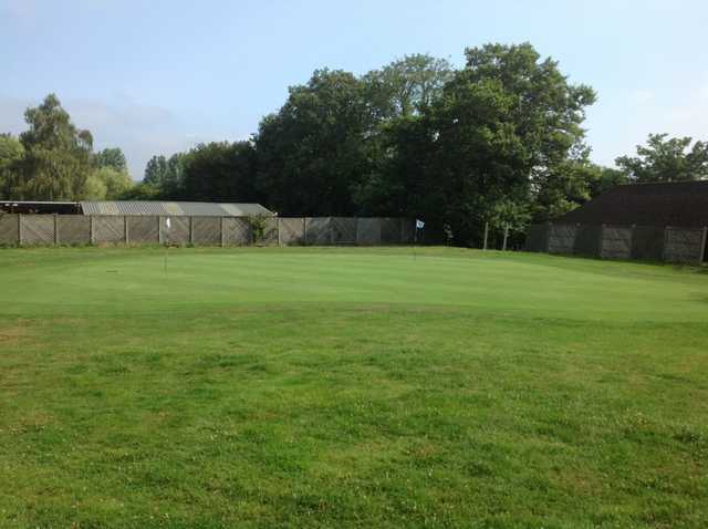 The chipping green at Gatton Manor Golf Club