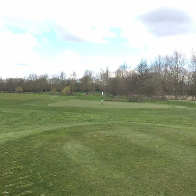 The 15th green at Colne Valley Golf Course