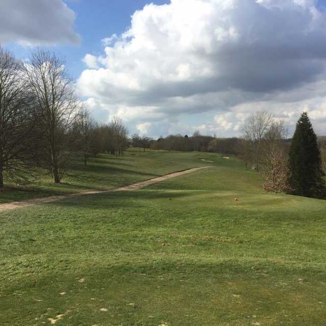 The 6th hole at Colne Valley Golf Club