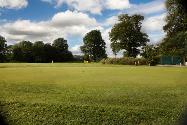 The practice area at Nizels Golf Club