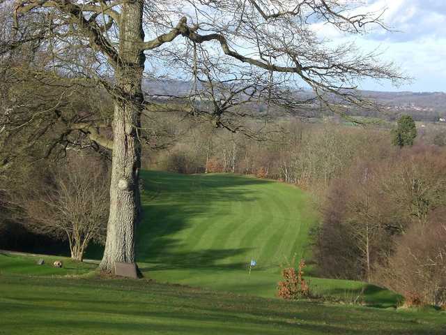 Scenic tree lined fairway at Beauport Park Golf Club