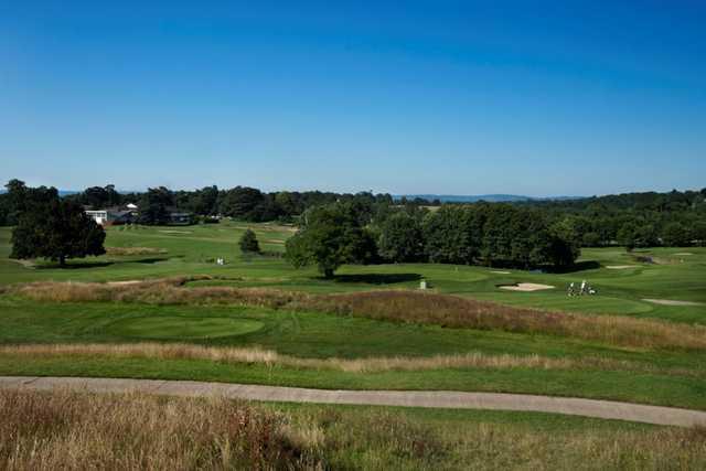 Stunning panoramic view of the course at  Chartham Park Golf Club