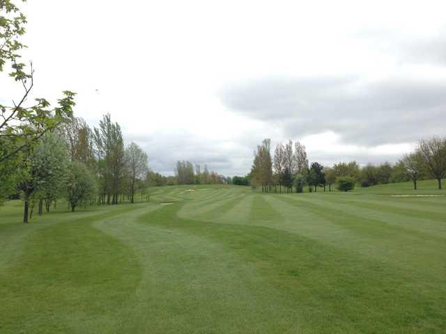 The 18th hole at Radlett Park Golf Club