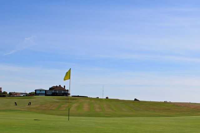 1st hole at Blackpool North Shore Golf Club