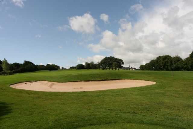 Bunker strategically placed at Bryn Meadows