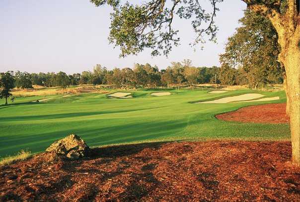 A view of green #6 at Ridge Golf Course