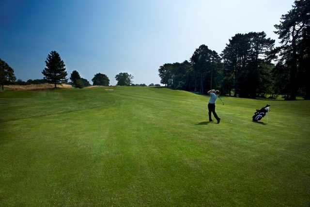 Picturesque shot of the 6th fairway at The Warwickshire Earls Course