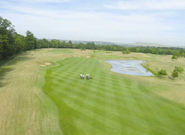 Manicured fairways at PGA Bowood - England