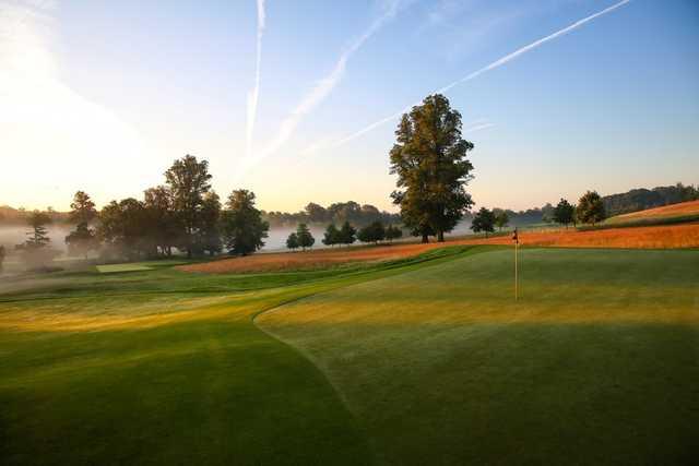 View from the 7th green at The Grove