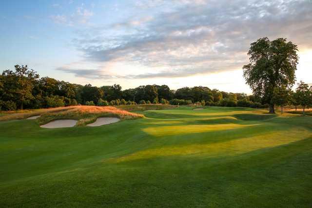 17th green at The Grove