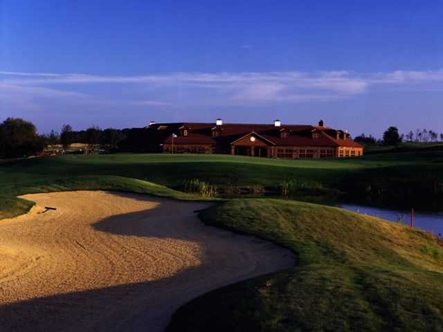 The clubhouse at Magnolia Park GCC