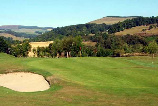 View from Torwoodlee Golf Club