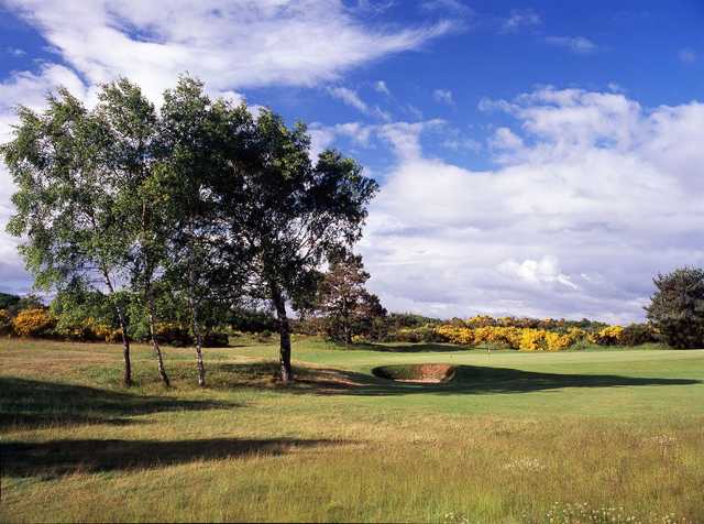 View from Nairn Dunbar Golf Club