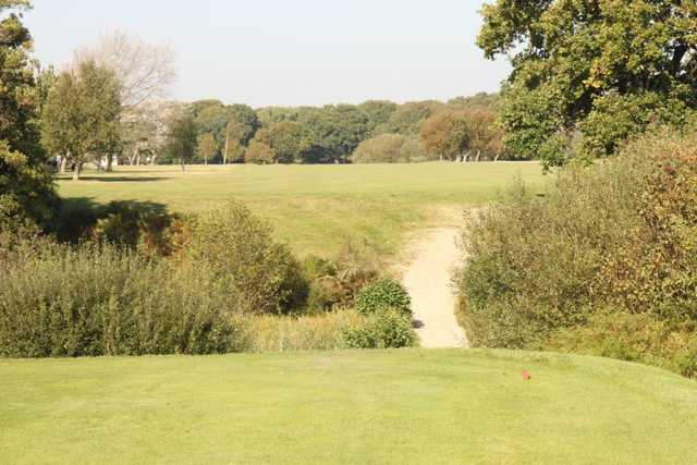 The view from the 12th tee as seen at Lee-on-the-Solent Golf Club