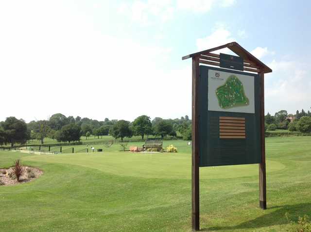 Signage at The Welcombe Golf Club