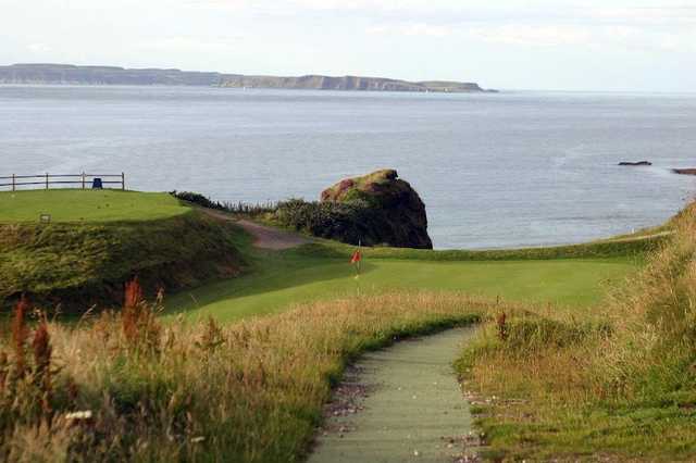 Ballycastle Golf Club - 9th hole has breathtaking sea views 