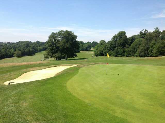 Scenic views of the 14th and 15th holes at Selsdon Park Golf Club