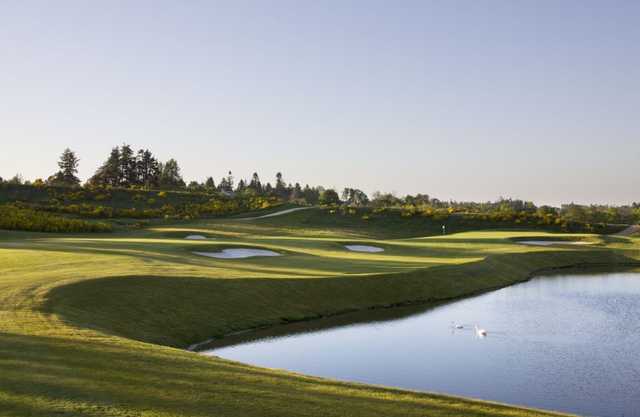 The 9th hole on the PGA Centenary Course at Gleneagles, Scotland