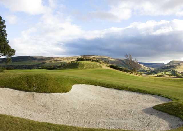 The 7th hole at PGA Centenary Course, Gleneagles, Scotland