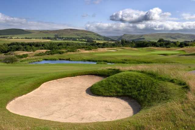 The 16th hole at PGA Centenary Course, Gleneagles, Scotland