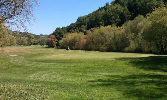 A view from Redwood Canyon Golf Course