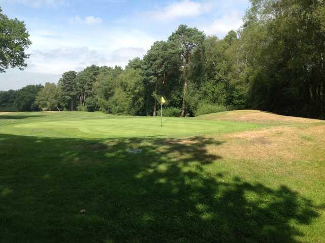 The 9th green at Old Thorns Manor Golf Club