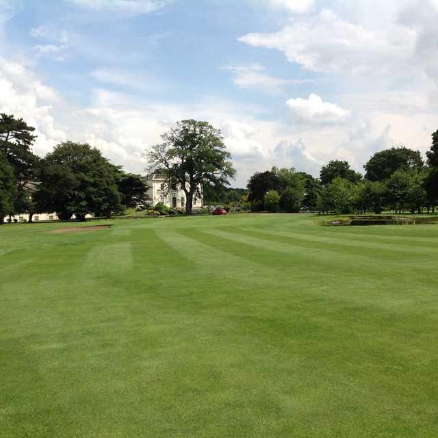 Owston Hall Golf Club 18th approach