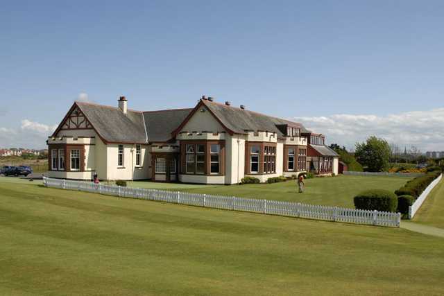 Stunning clubhouse at Irvine Golf Club
