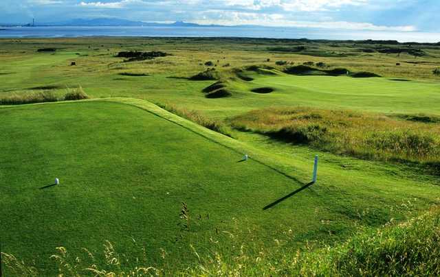 The 12th hole on the Gullane 2 course
