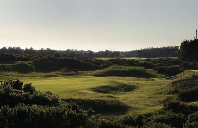 Plenty of hazards lining the short stuff at Gailes Links Golf Course