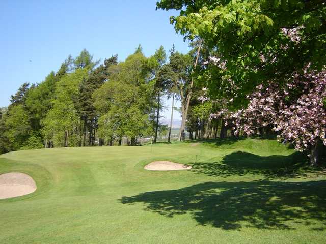 Shot into the 14th green at Dunblane New GC 