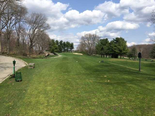 A view from the tees at Maple Moor Golf Course