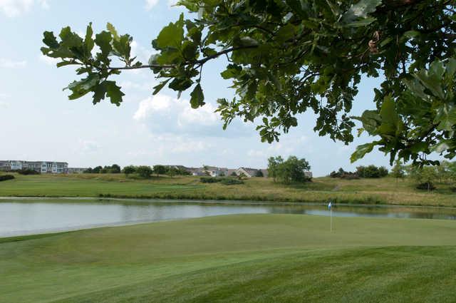 A view of a hole from The Glen Club