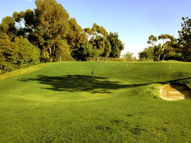 View of the finishing hole at Heroes Golf Course