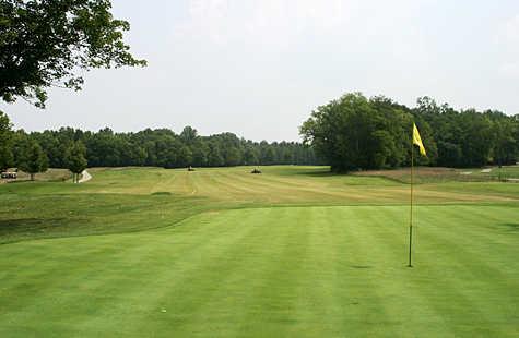 A view of hole #3 at Bear Trace from Tims Ford State Park