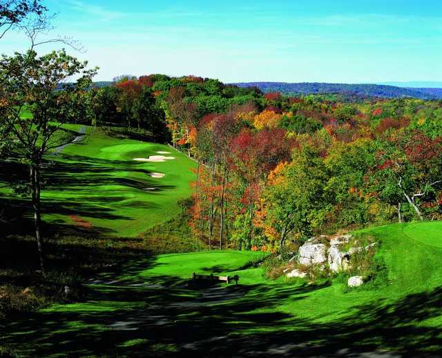 A view of the 8th hole from Golf Club at Mansion Ridge