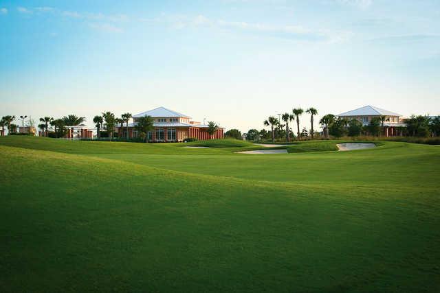 A view from Candler Hills Golf Club