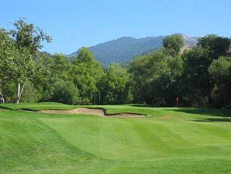 A view of hole #3 at Eagle Crest Golf Club