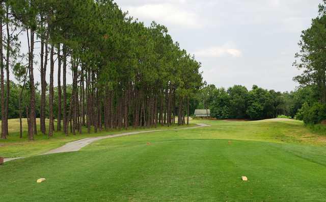 A view from white tees at Links of Lake Bernadette