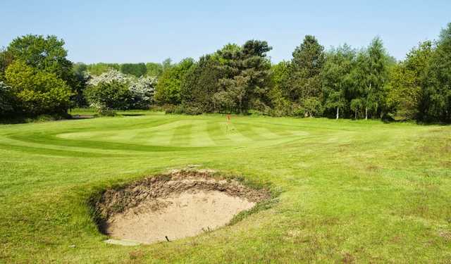 View of a green at Bungay & Waveney Golf Club