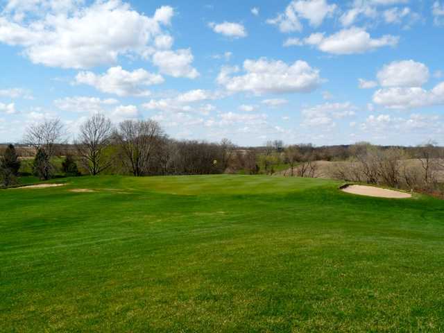 A view of hole #7 at Country View Golf Course
